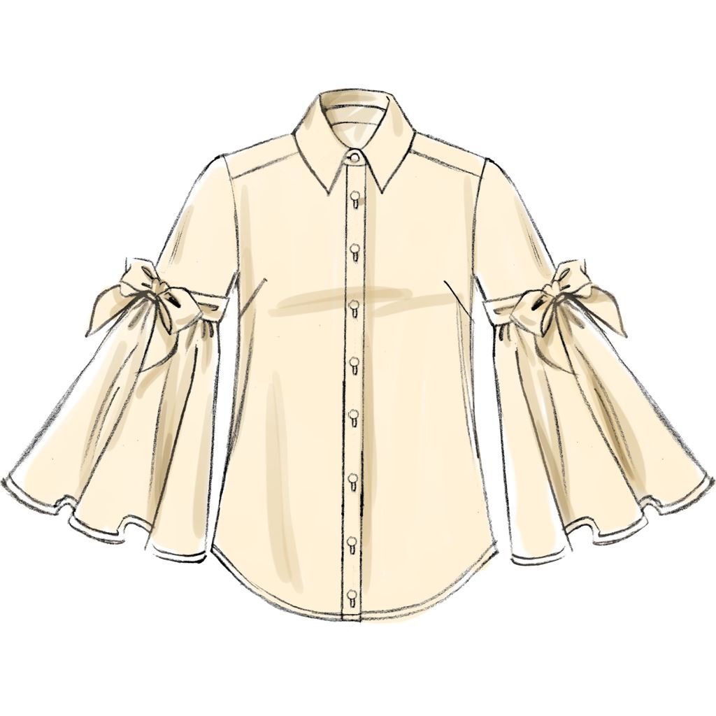 McCall's Pattern M7838 Misses Tops 7838 Image 3 From Patternsandplains.com