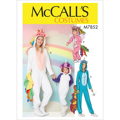 McCall's Pattern M7852 Miss Childrens Girls Costume 7852 Image 1 From Patternsandplains.com