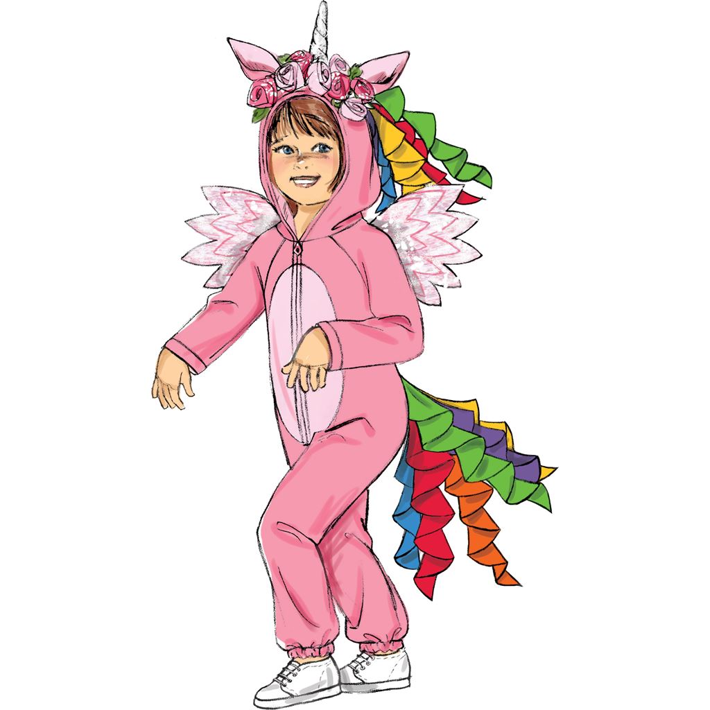 McCall's Pattern M7852 Miss Childrens Girls Costume 7852 Image 3 From Patternsandplains.com