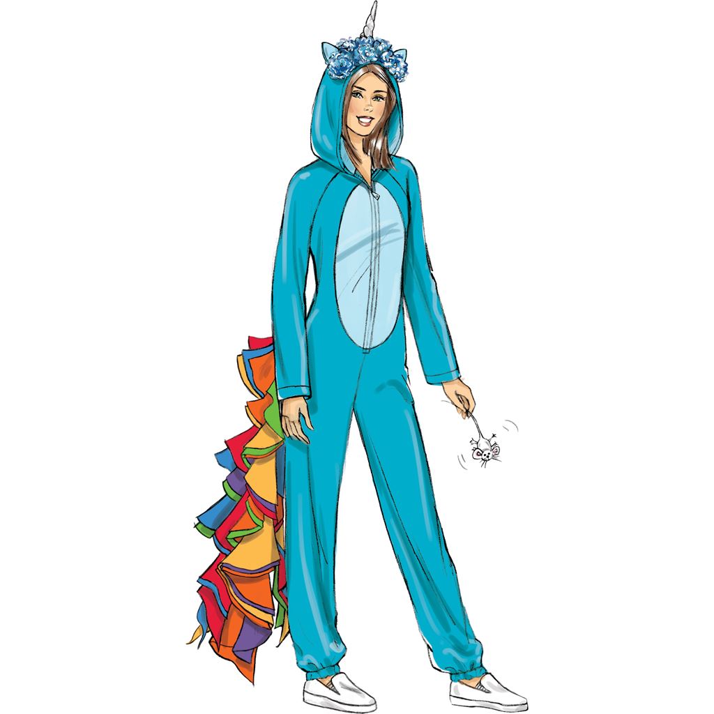 McCall's Pattern M7852 Miss Childrens Girls Costume 7852 Image 4 From Patternsandplains.com