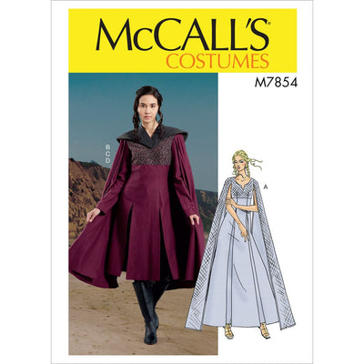 McCall's Pattern M7854 Misses Costume 7854 Image 1 From Patternsandplains.com