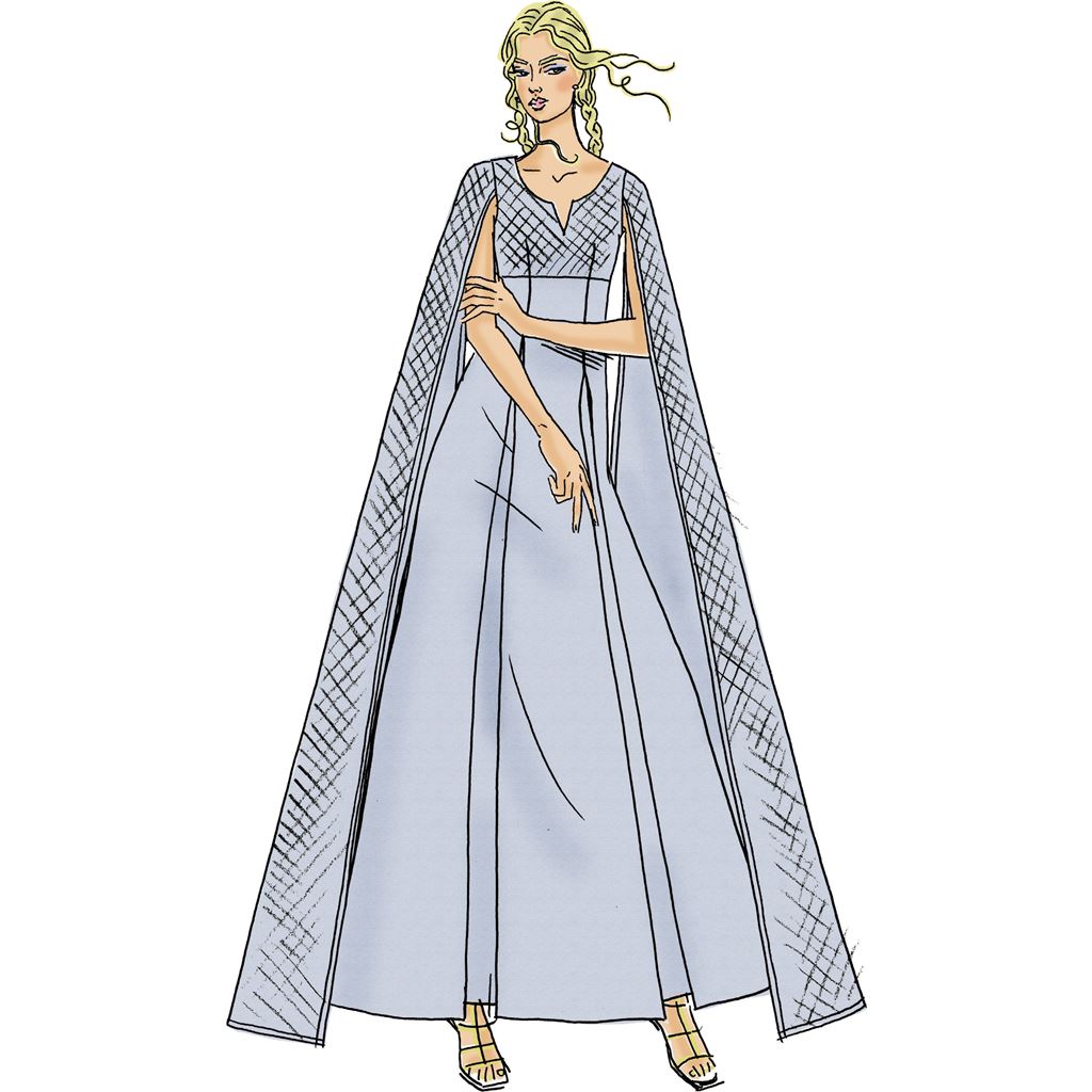 McCall's Pattern M7854 Misses Costume 7854 Image 3 From Patternsandplains.com