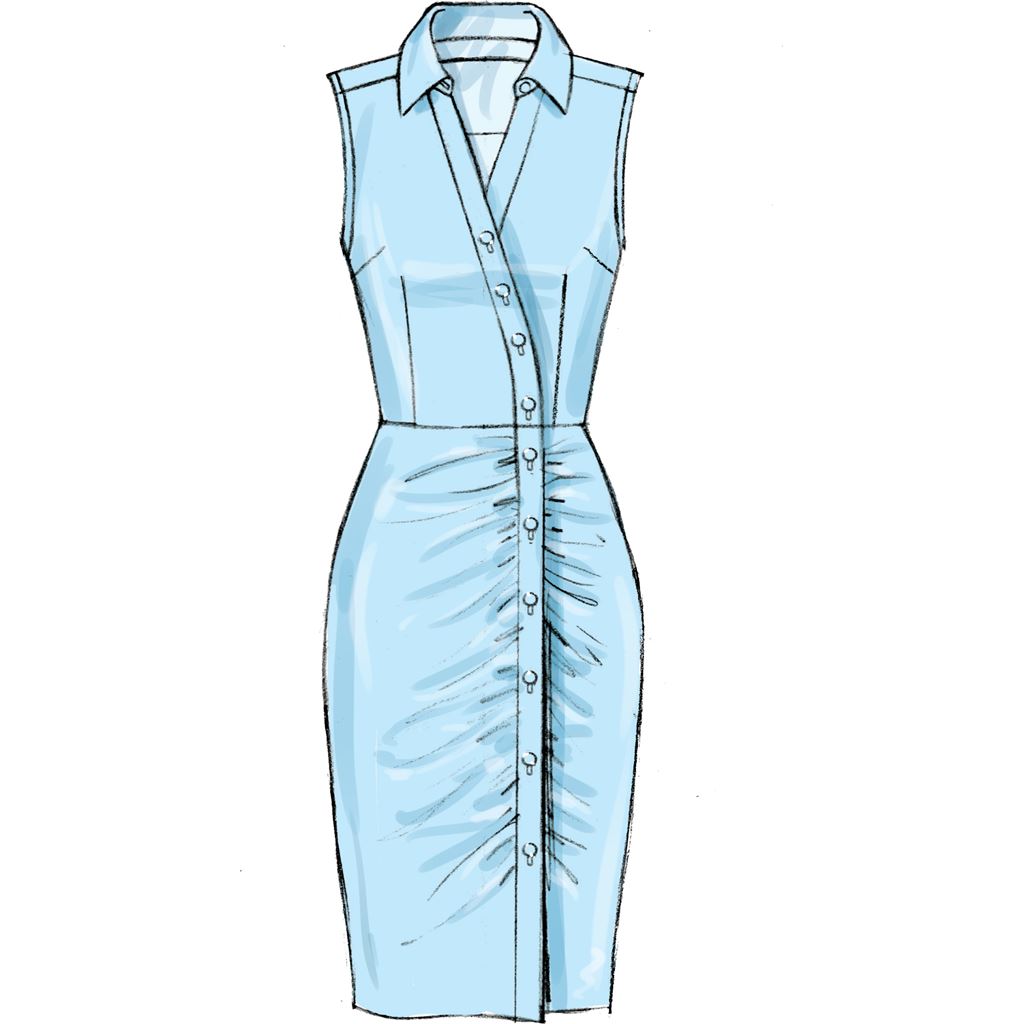 McCall's Pattern M7863 Misses Dresses 7863 Image 3 From Patternsandplains.com