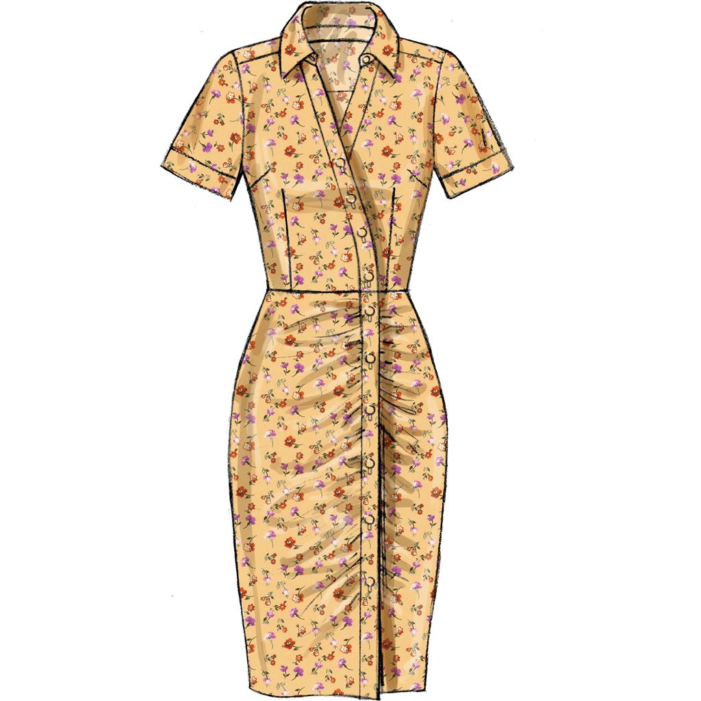 McCall's Pattern M7863 Misses Dresses 7863 Image 4 From Patternsandplains.com