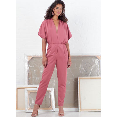 McCall's Pattern M7872 Misses Romper and Jumpsuit 7872 Image 2 From Patternsandplains.com