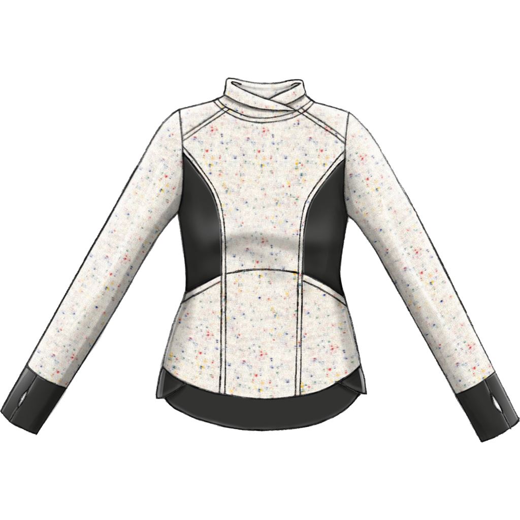 McCall's Pattern M7874 Misses Tops and Leggings 7874 Image 4 From Patternsandplains.com