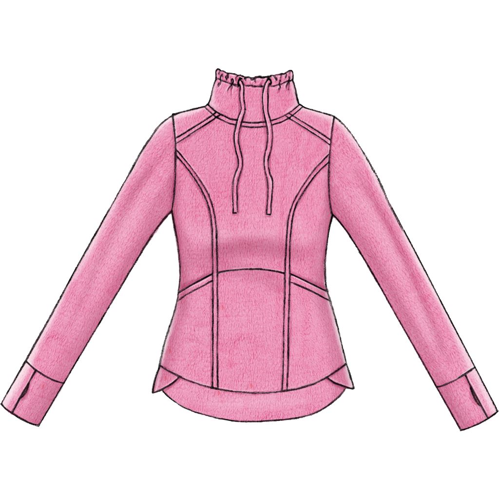 McCall's Pattern M7874 Misses Tops and Leggings 7874 Image 5 From Patternsandplains.com