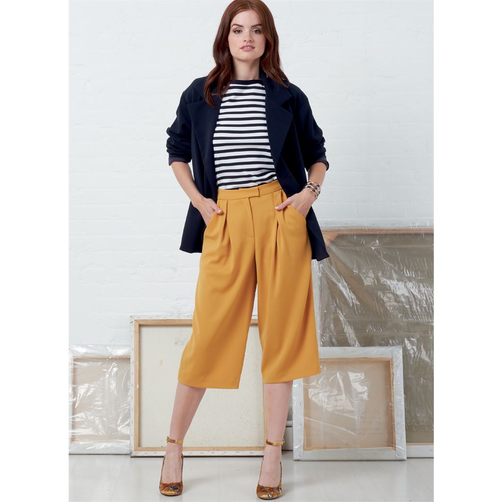 McCall's Pattern M7876 Misses Jackets and Pants 7876 Image 2 From Patternsandplains.com