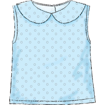 McCall's Pattern M7887 Toddlers Tops and Shorts 7887 Image 3 From Patternsandplains.com