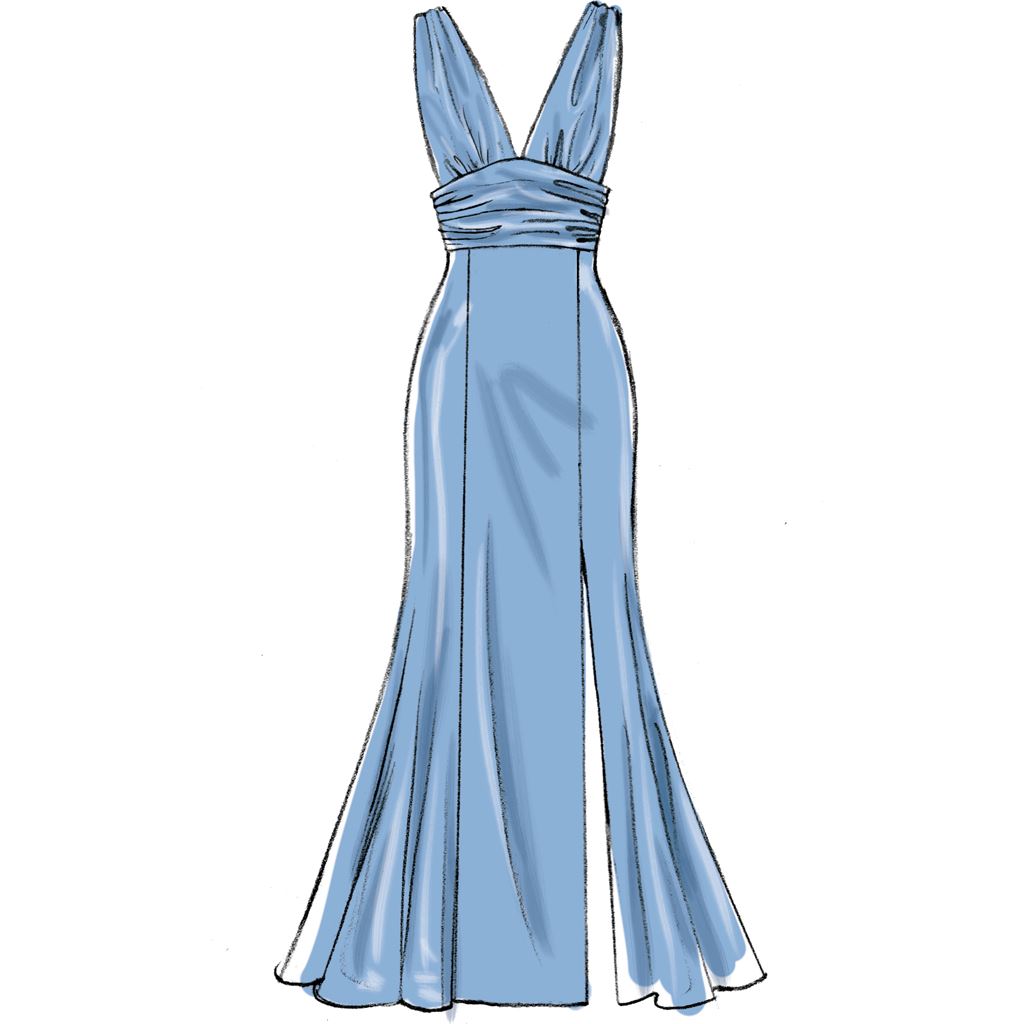 McCall's Pattern M7896 Misses Dresses 7896 Image 6 From Patternsandplains.com