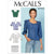 McCall's Pattern M7900 Misses Tops 7900 Image 1 From Patternsandplains.com