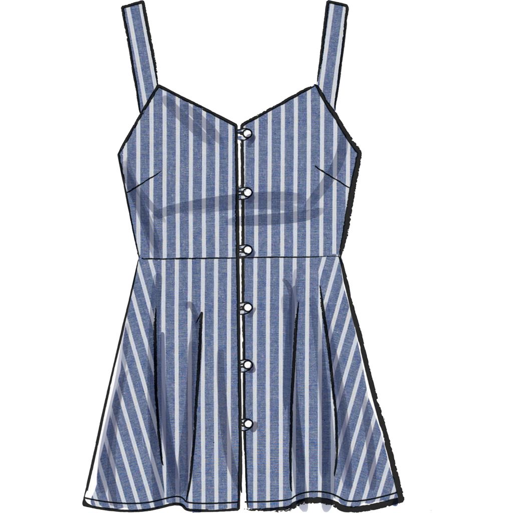 McCall's Pattern M7902 Misses Tops 7902 Image 3 From Patternsandplains.com