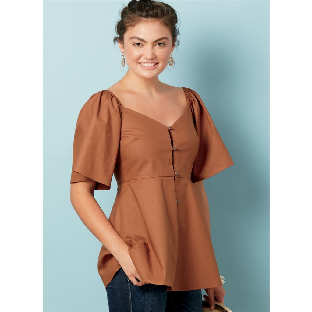 McCall's Pattern M7902 Misses Tops 7902 Image 6 From Patternsandplains.com