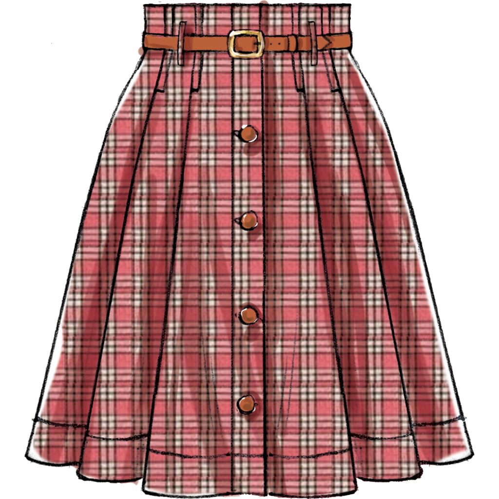 McCall's Pattern M7906 Misses Skirts 7906 Image 3 From Patternsandplains.com