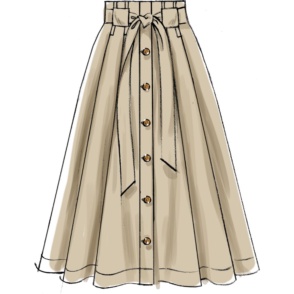 McCall's Pattern M7906 Misses Skirts 7906 Image 5 From Patternsandplains.com