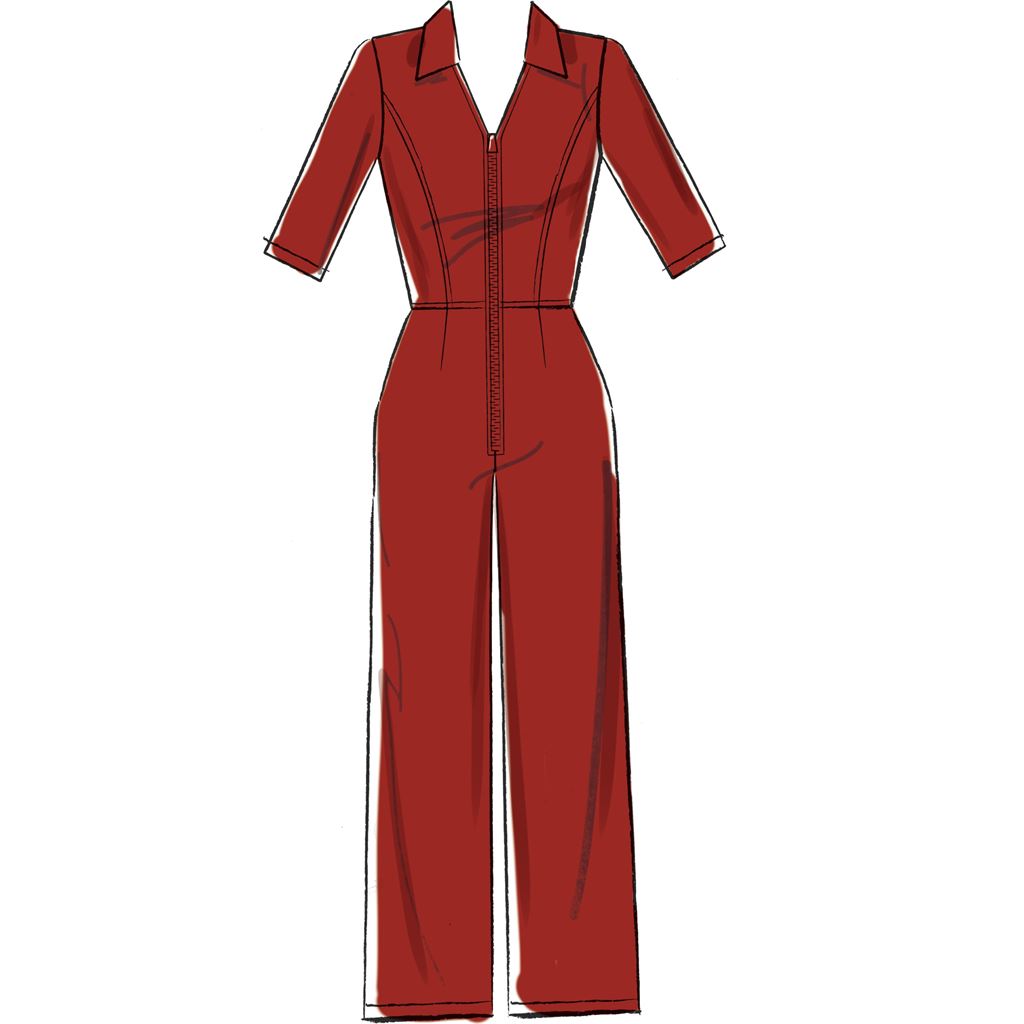 McCall's Pattern M7908 Misses Miss Petite Jumpsuits 7908 Image 5 From Patternsandplains.com