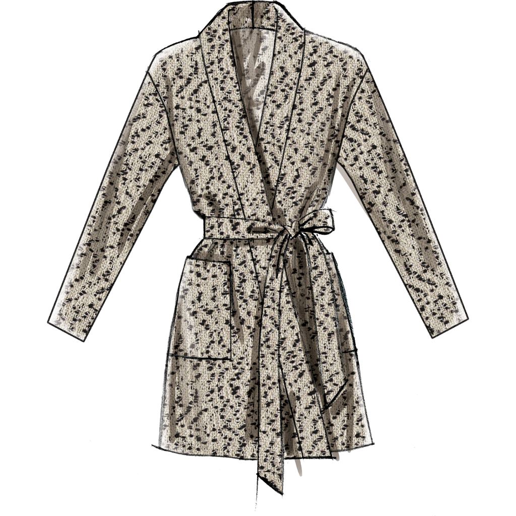 McCall's Pattern M7912 Misses Jackets Vest and Belt 7912 Image 5 From Patternsandplains.com