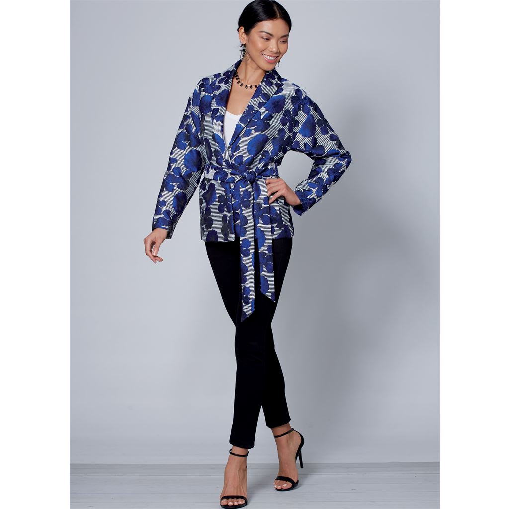 McCall's Pattern M7912 Misses Jackets Vest and Belt 7912 Image 6 From Patternsandplains.com