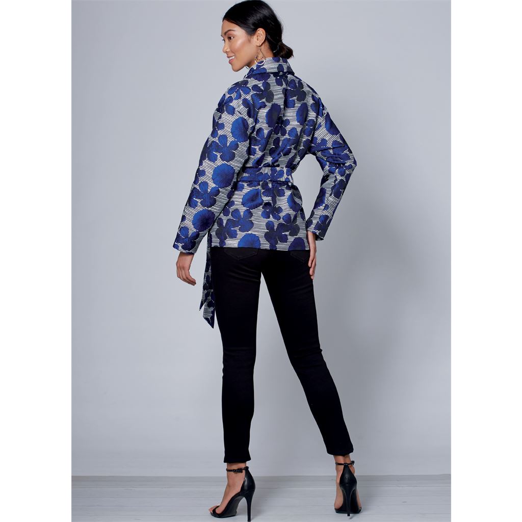 McCall's Pattern M7912 Misses Jackets Vest and Belt 7912 Image 8 From Patternsandplains.com