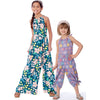 McCall's Pattern M7917 Childrens and Girls Romper Jumpsuit and Belt 7917 Image 2 From Patternsandplains.com