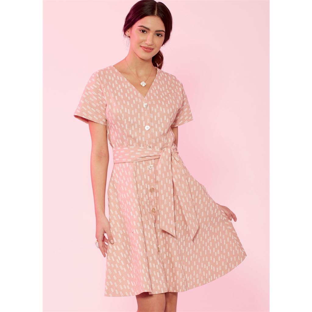 McCall's Pattern M7920 Misses Miss Petite Dresses and Belt 7920 Image 2 From Patternsandplains.com