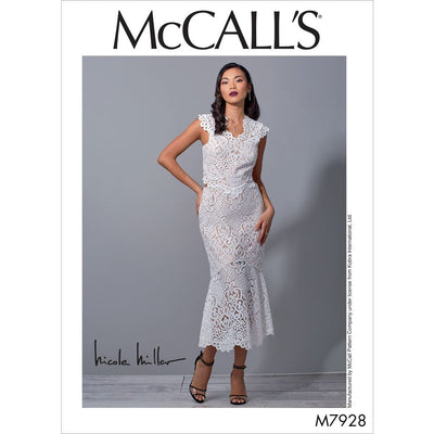 McCall's Pattern M7928 Misses Special Occasion Dress 7928 Image 1 From Patternsandplains.com