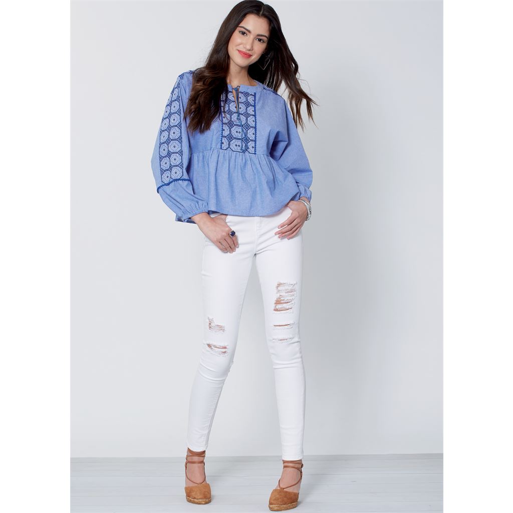 McCall's Pattern M7930 Misses Tops and Tunics 7930 Image 6 From Patternsandplains.com