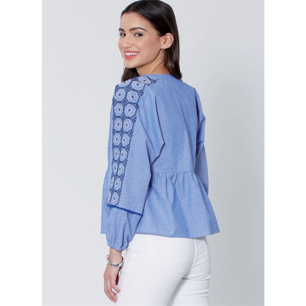 McCall's Pattern M7930 Misses Tops and Tunics 7930 Image 7 From Patternsandplains.com