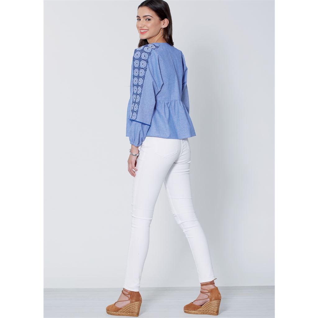 McCall's Pattern M7930 Misses Tops and Tunics 7930 Image 8 From Patternsandplains.com