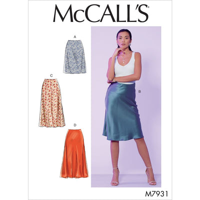 McCall's Pattern M7931 Misses Skirts 7931 Image 1 From Patternsandplains.com