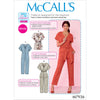 McCall's Pattern M7936 Misses Miss Petite Romper Jumpsuit and Belt 7936 Image 1 From Patternsandplains.com