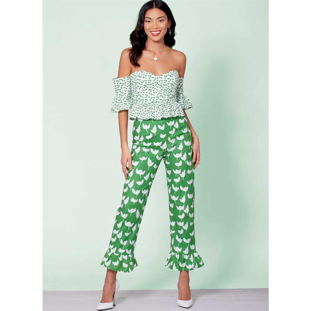 McCall's Pattern M7937 Misses Tops and Pants 7937 Image 2 From Patternsandplains.com