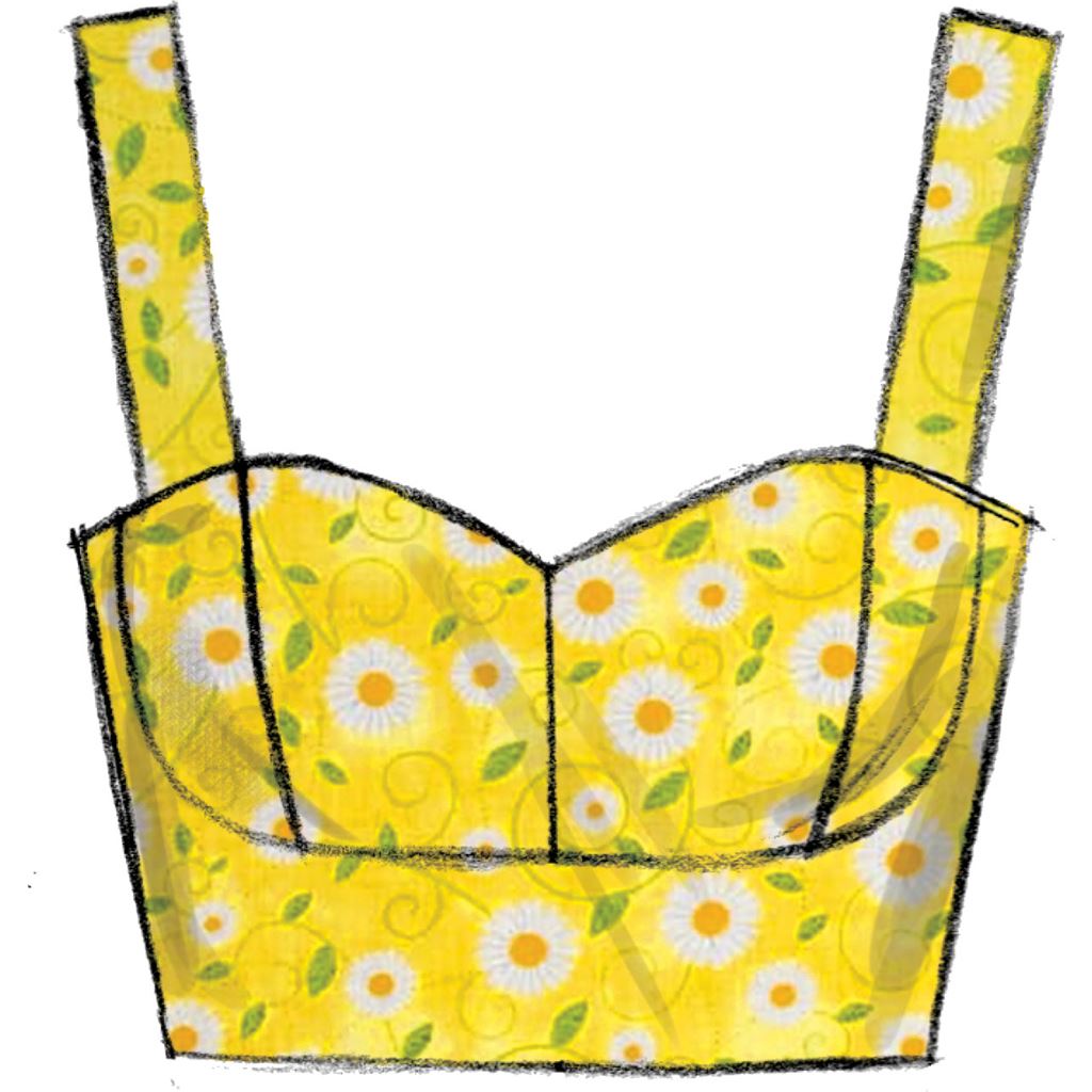 McCall's Pattern M7937 Misses Tops and Pants 7937 Image 4 From Patternsandplains.com