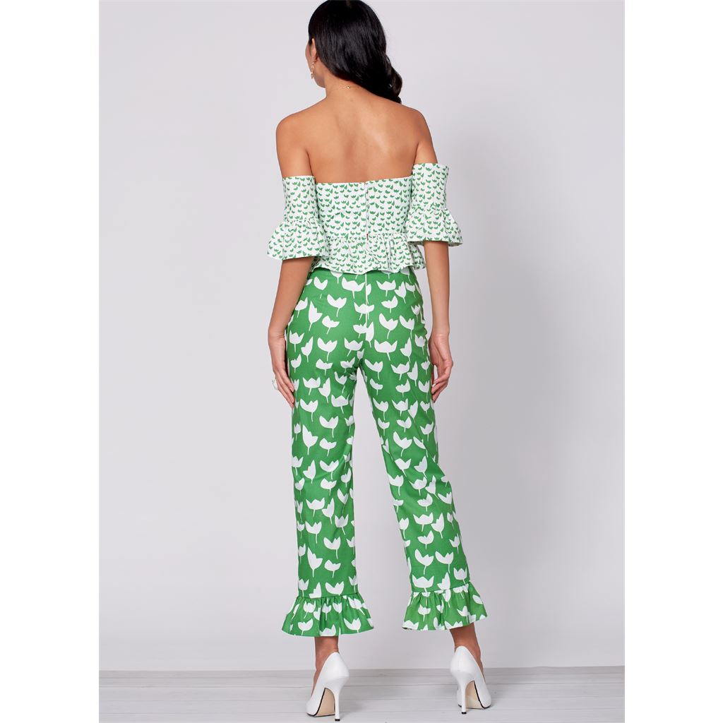 McCall's Pattern M7937 Misses Tops and Pants 7937 Image 7 From Patternsandplains.com