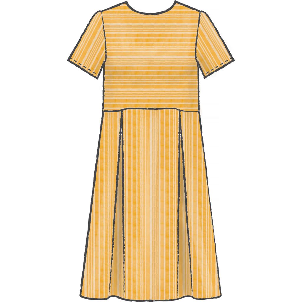M7948 Pattern McCall's Pattern M7948 Misses' Dresses 7948 - Patterns and Plains