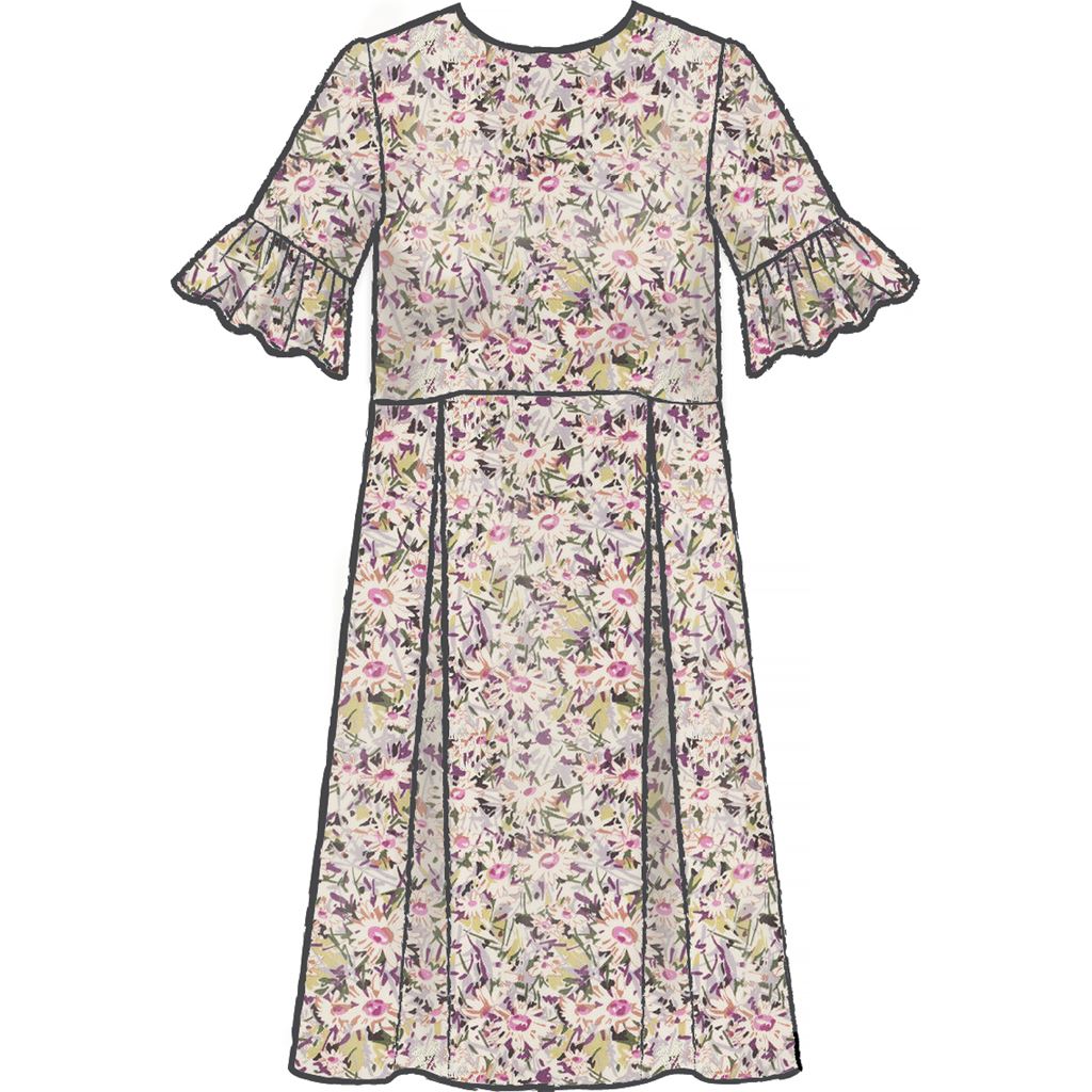 McCall's Pattern M7948 Misses Dresses 7948 Image 6 From Patternsandplains.com