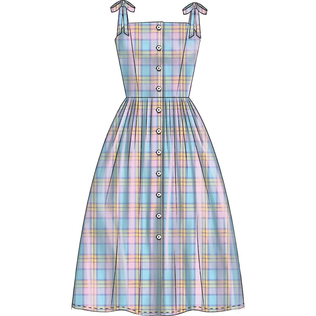 McCall's Pattern M7950 Misses Dresses 7950 Image 5 From Patternsandplains.com