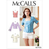 McCall's Pattern M7956 Misses Tops 7956 Image 1 From Patternsandplains.com