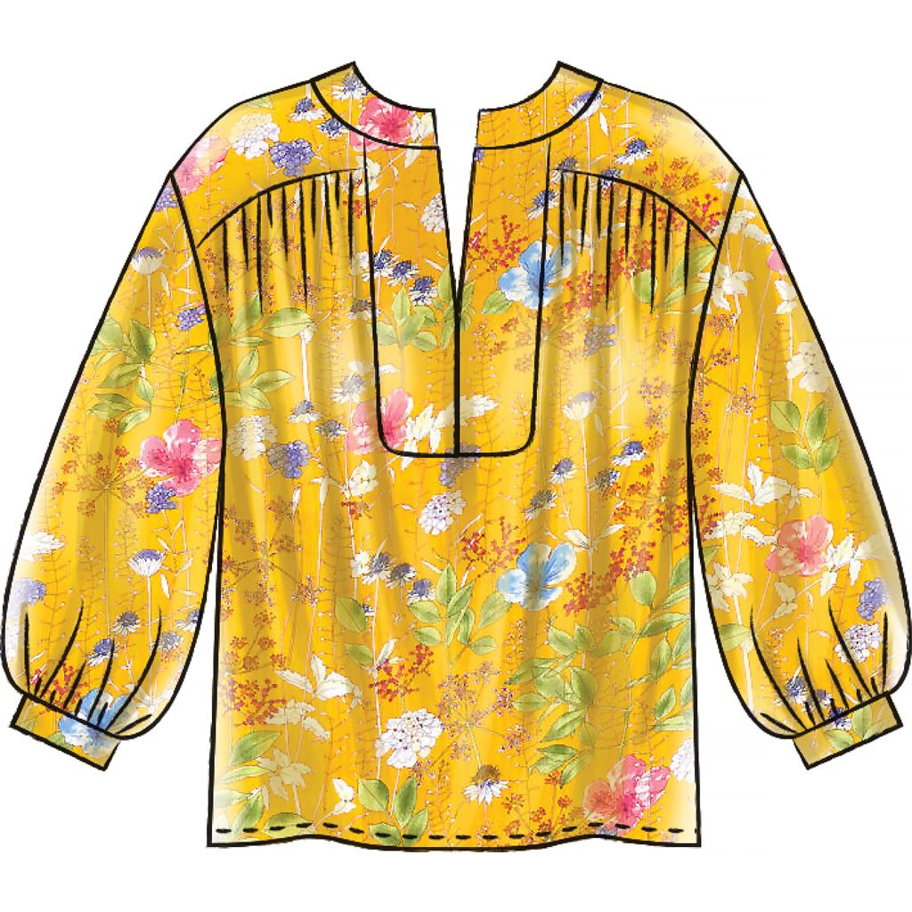 McCall's Pattern M7959 Misses Top Tunic and Dresses 7959 Image 3 From Patternsandplains.com