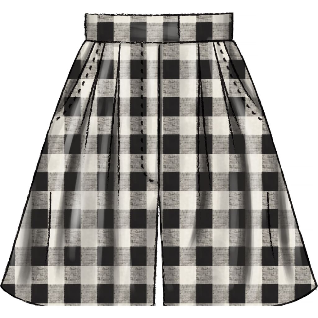 McCall's Pattern M7962 Misses Tops Shorts and Pants 7962 Image 5 From Patternsandplains.com