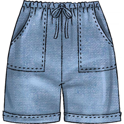 McCall's Pattern M7966 Childrens and Girls Shorts and Pants 7966 Image 4 From Patternsandplains.com