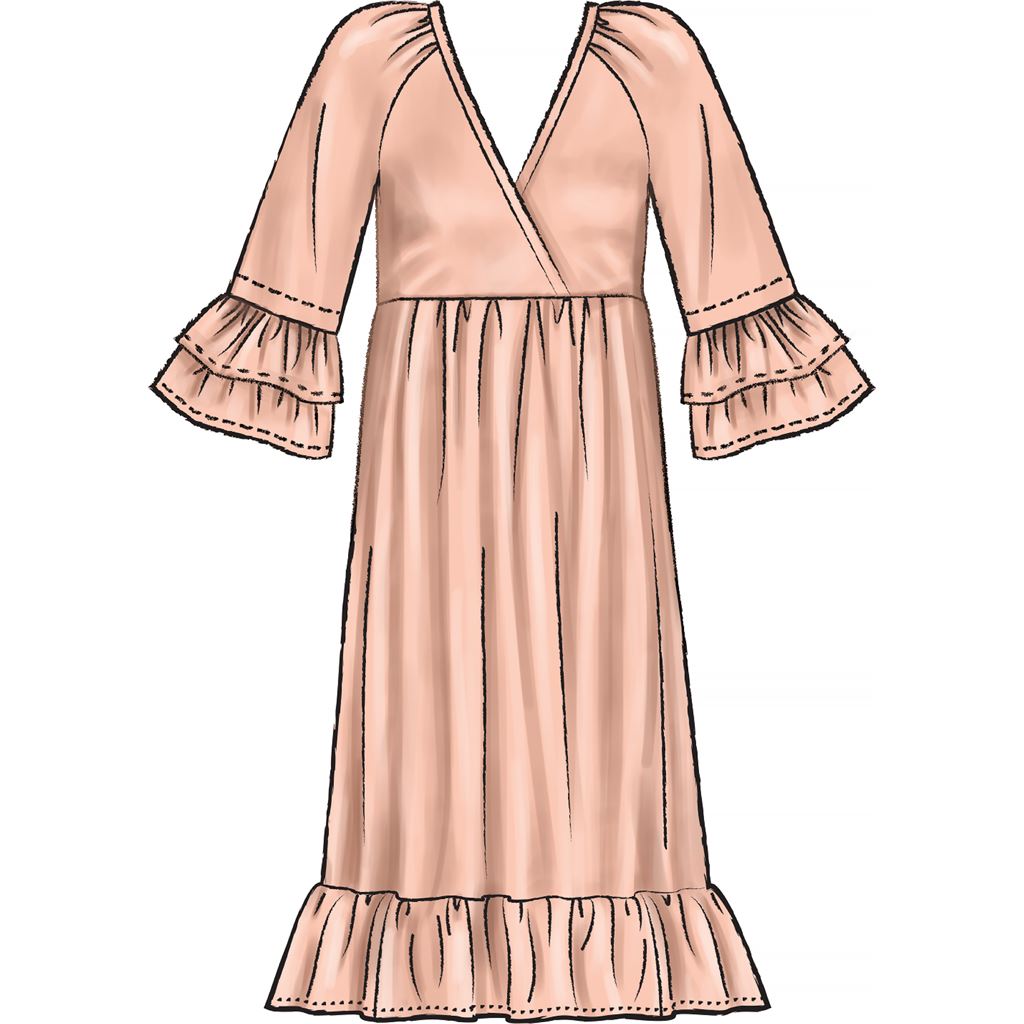M7969 Pattern McCall's Pattern M7969 Misses' Dresses 7969 - Patterns and Plains