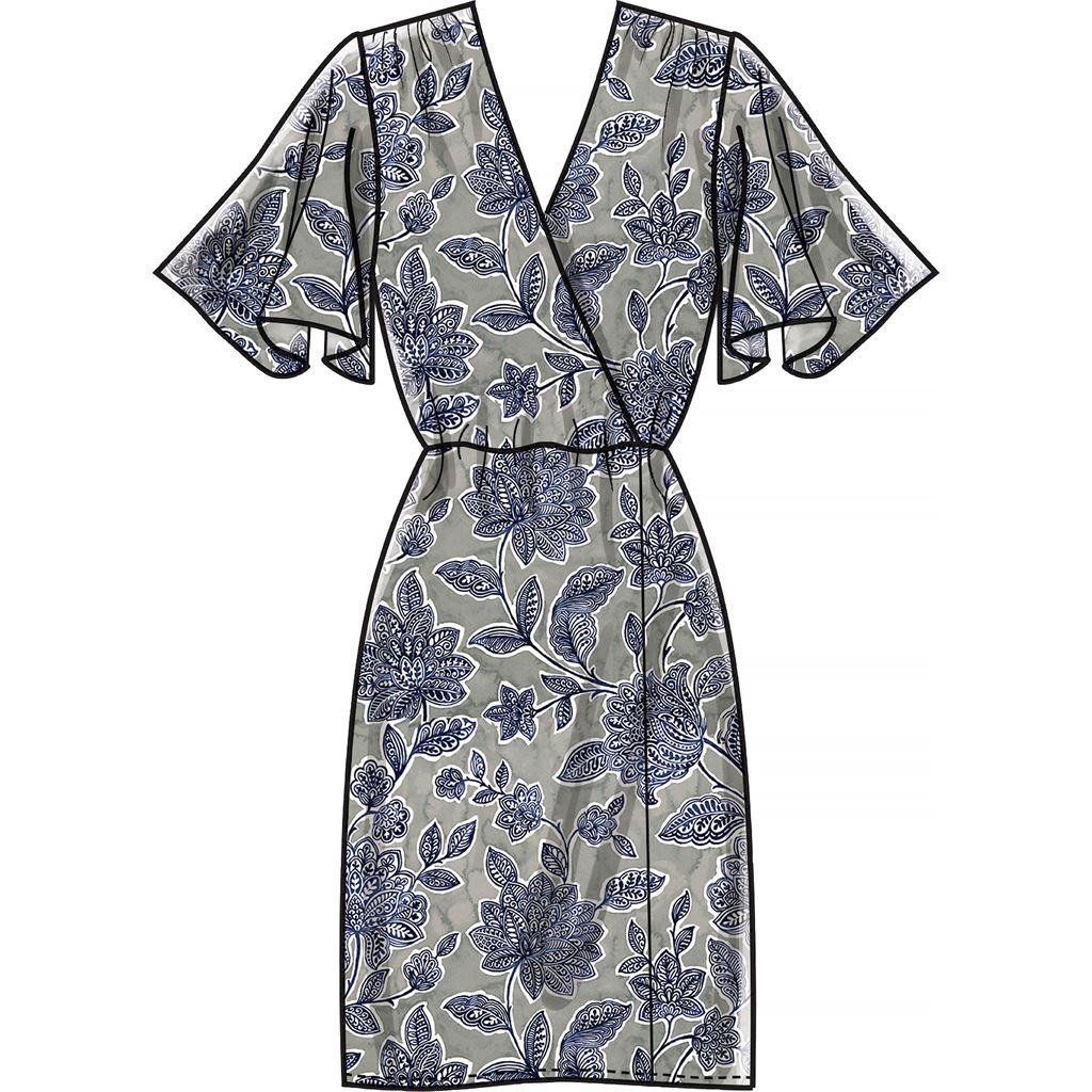 McCall's Pattern M7970 Misses Dresses 7970 Image 4 From Patternsandplains.com