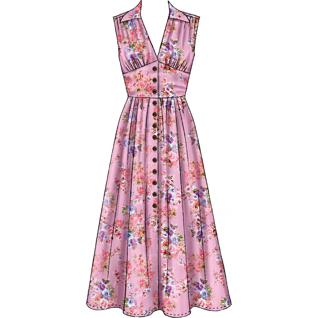 McCall's Pattern M7974 Misses Dresses 7974 Image 5 From Patternsandplains.com