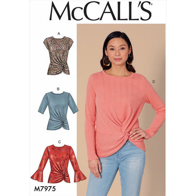 McCall's Pattern M7975 Misses Tops 7975 Image 1 From Patternsandplains.com