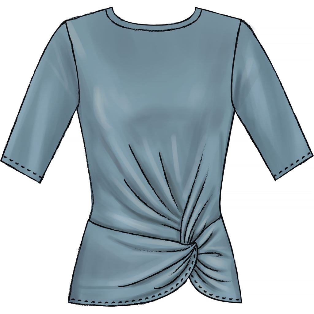 McCall's Pattern M7975 Misses Tops 7975 Image 4 From Patternsandplains.com