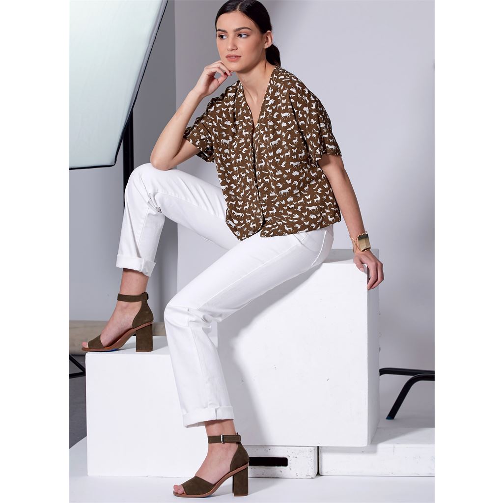 McCall's Pattern M7976 Misses Tops 7976 Image 6 From Patternsandplains.com