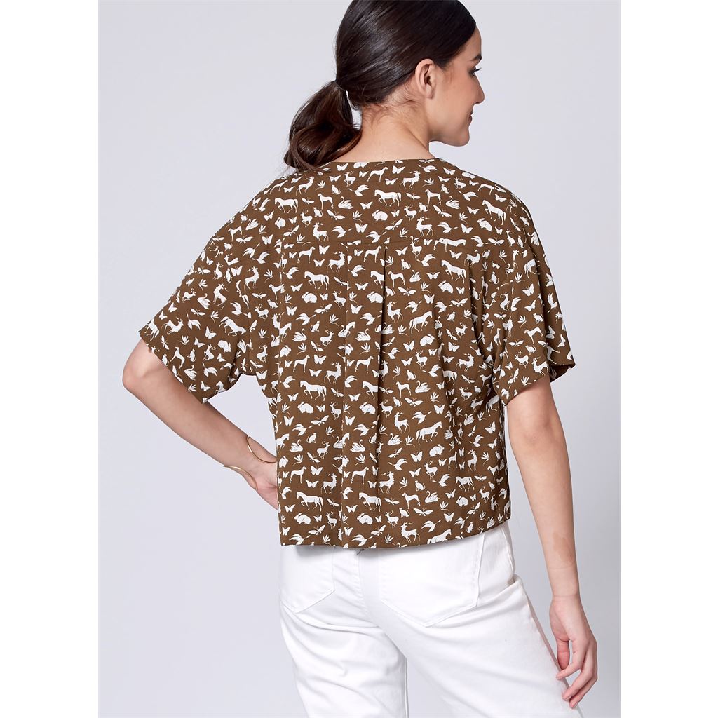 McCall's Pattern M7976 Misses Tops 7976 Image 7 From Patternsandplains.com