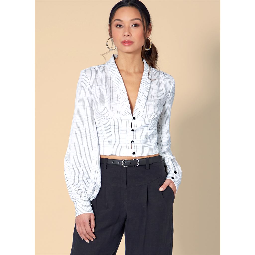 McCall's Pattern M7978 Misses Tops 7978 Image 2 From Patternsandplains.com