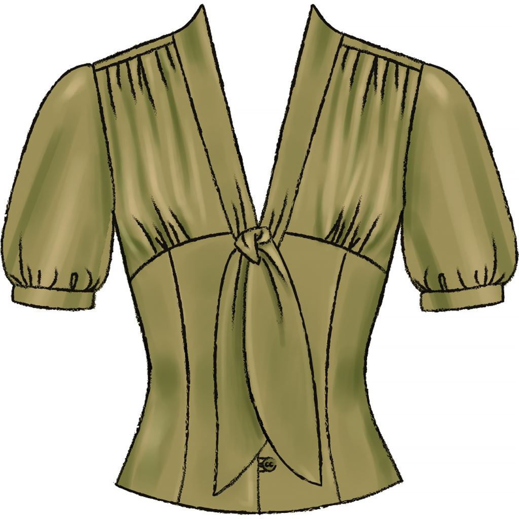 McCall's Pattern M7978 Misses Tops 7978 Image 5 From Patternsandplains.com